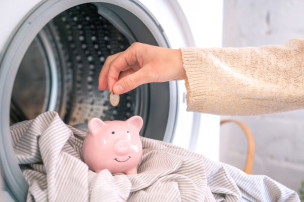 Piggy Bank In Laundry 600X400